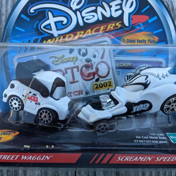 Disney 101 Dalmatian Wild Racers Street Waggin and Screamin Speeder NWOT - Picture 2 of 7